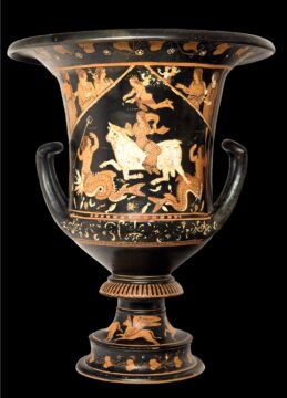 Montesarchio: Il Vaso di Assteas esposto a Roma, in Valle sta in una teca anonima