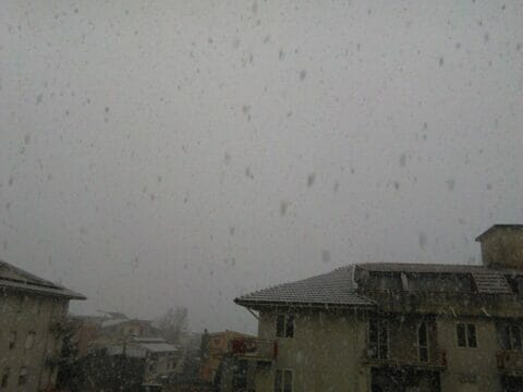 Maltempo, neve in arrivo in Campania