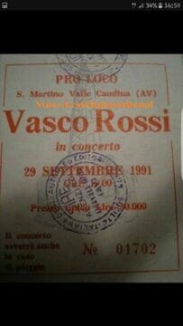San Martino, venticinque anni fa il concerto di Vasco Rossi: un sogno realizzato