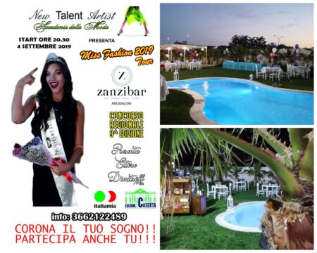 Spettacolo: concorso Miss Fashion fa tappa allo Zanzibar di Maddaloni