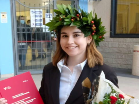Grande festa per Lucia Pesce, laurea e onomastico nello stesso giorno