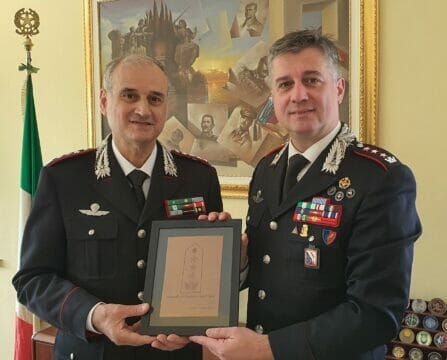 Promozione a colonnello dei carabinieri per Claudio Rosa