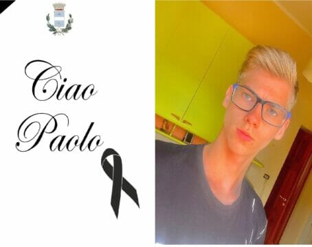 Paolo muore a 18 anni per un incidente